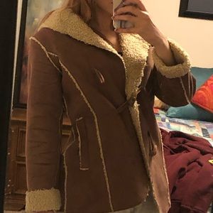 Nine west faux suede jacket